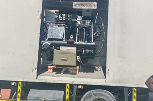 Heidelberg Original GT A3 Automatic Platen Machine Successfully Delivered to Sharjah