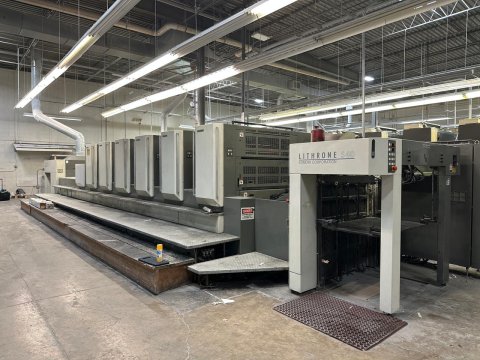 Used 2004 Komori LS 640-CX Offset Printing Machine