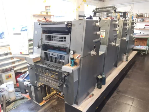 Heidelberg GTO 52-4-P3