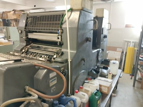 Heidelberg MOZP 2-colour offset press