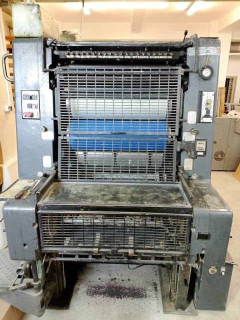 Heidelberg MOZP 2-colour offset press
